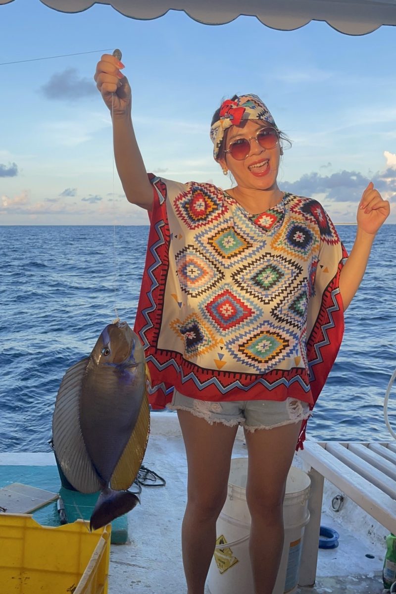 sunset fishing